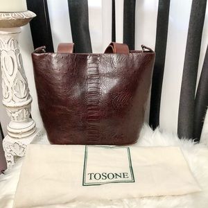 Tosone Leather Handbag from Argentina🤎
